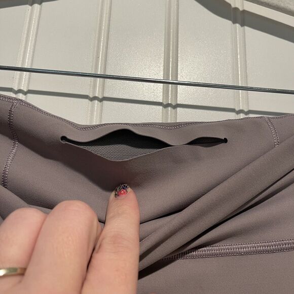 Lululemon In Movement Tight Everlux Dark Chrome Size 10 - Picture 5 of 8